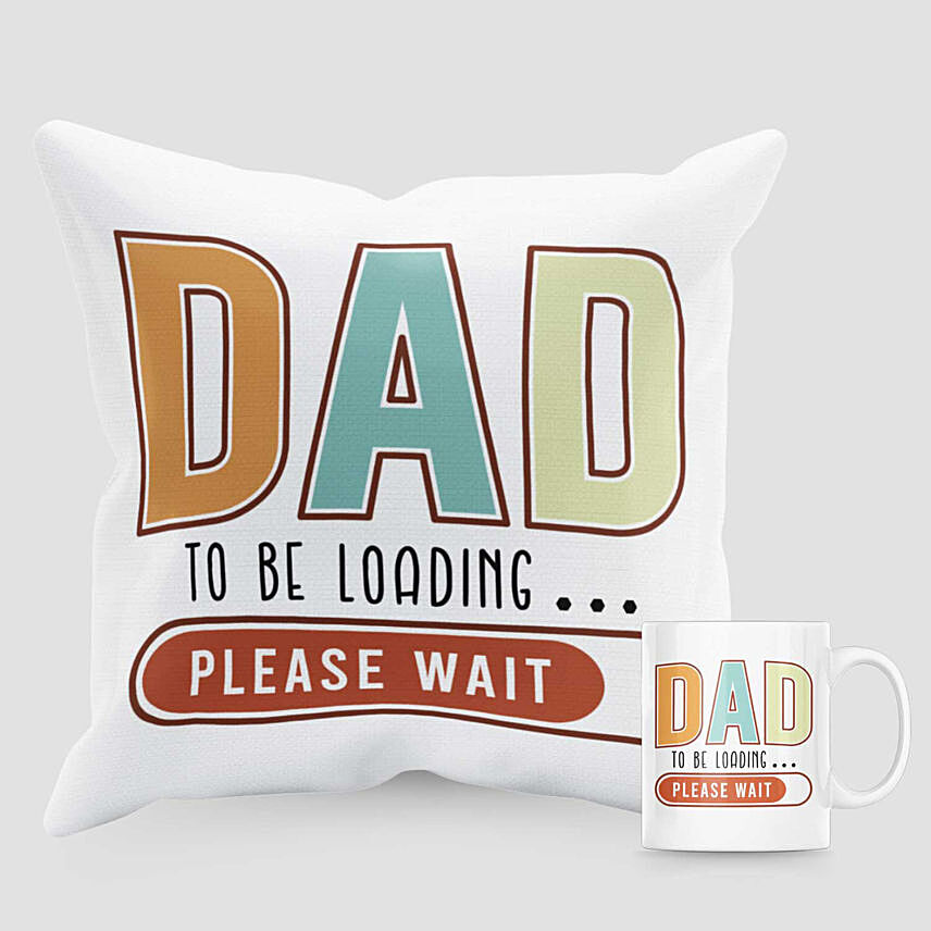 Dad To Be Mug And Cushion