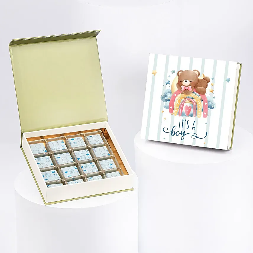 Baby Boy Congratulation Chocolate Box