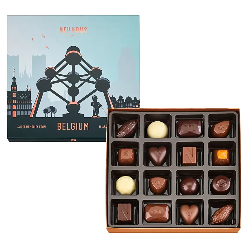 Neuhaus Souvenir Collection Belgium 16 Chocolates