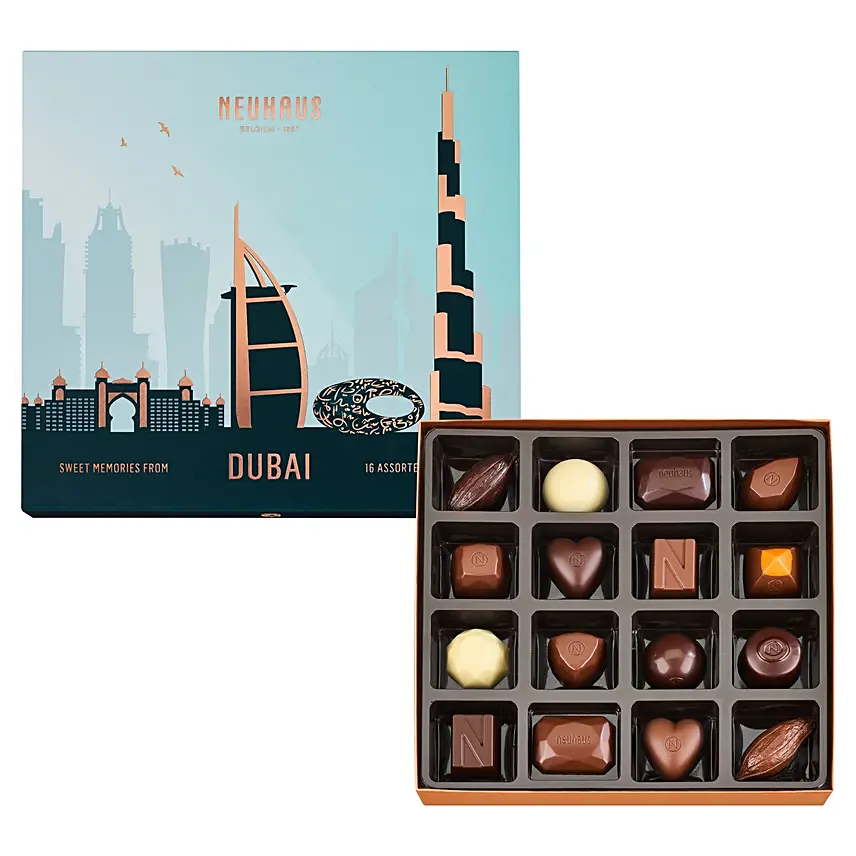 Neuhaus Souvenir Collection Dubai
16 Chocolates