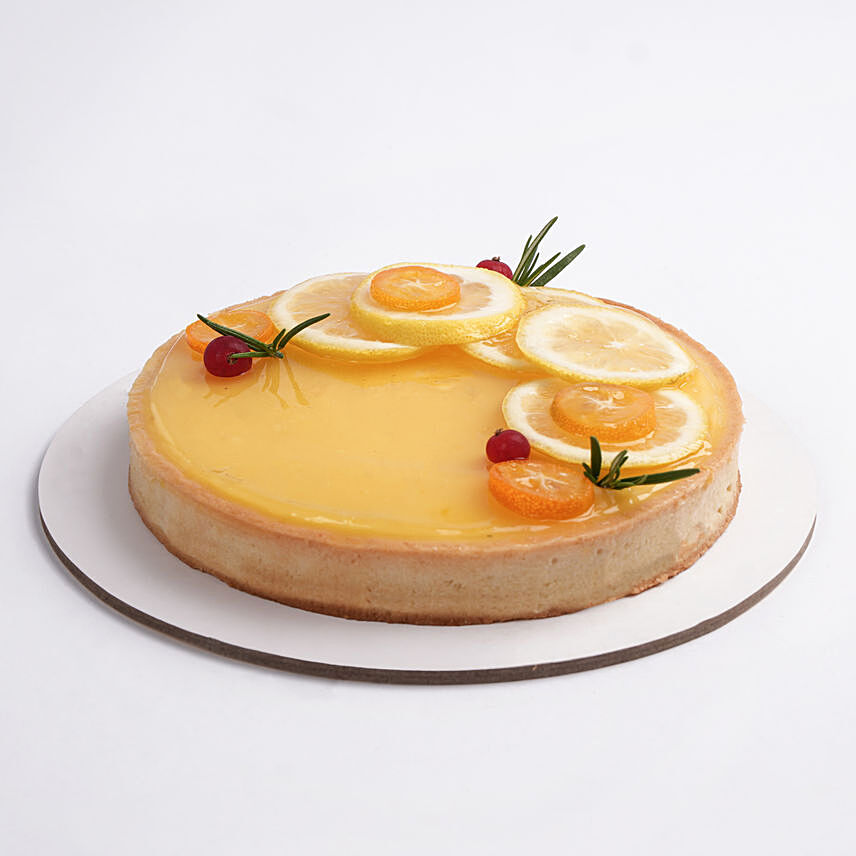 A Lemon Tart Story 4 Portion