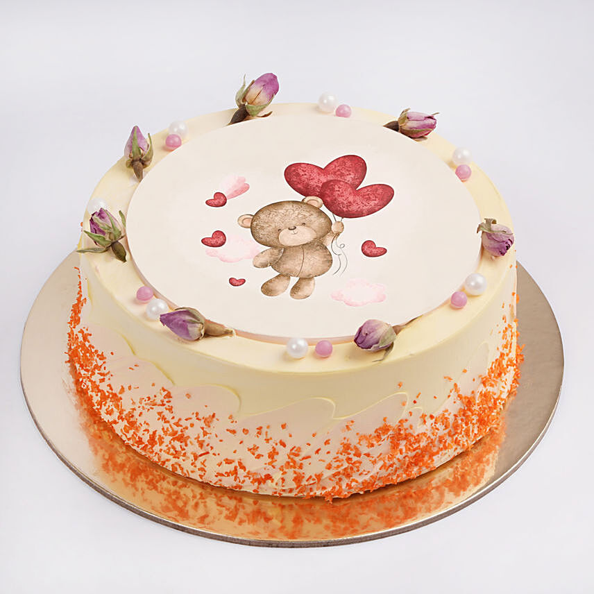 Blushing Romance Chocolate Half Kg Cake