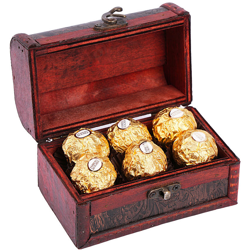 6 Pcs Ferrero Rocher Box