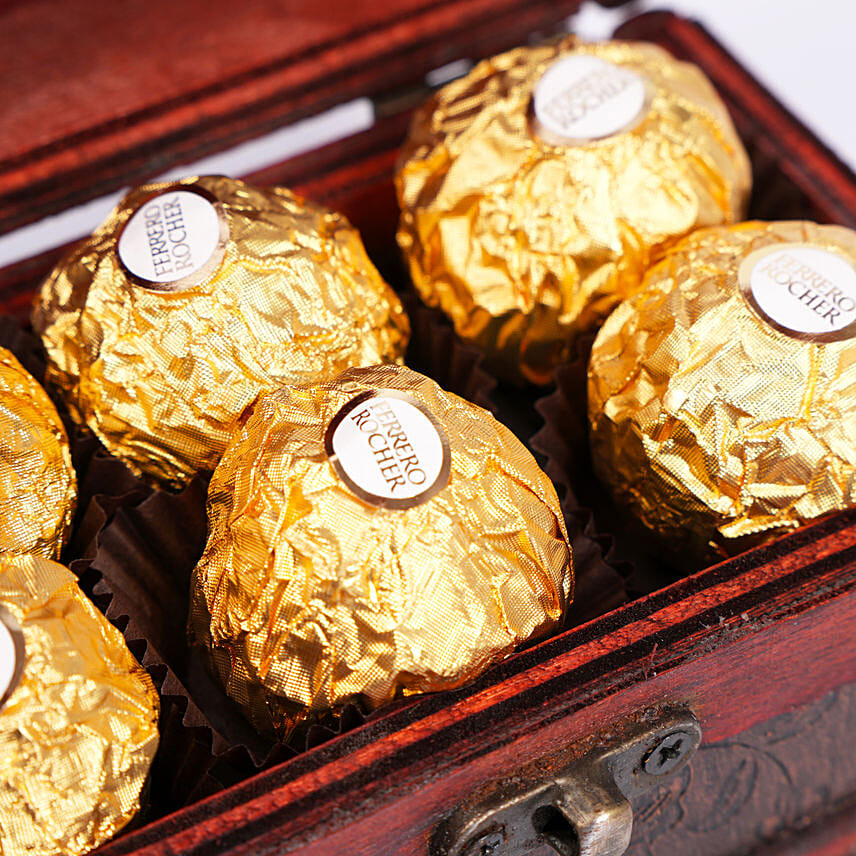 6 Pcs Ferrero Rocher Box