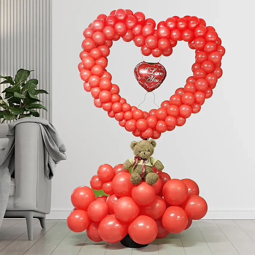 Love In The Air balloon Arrangement