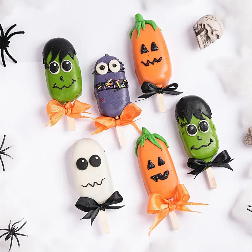 The Scary Cake Popsicles 6 Pcs