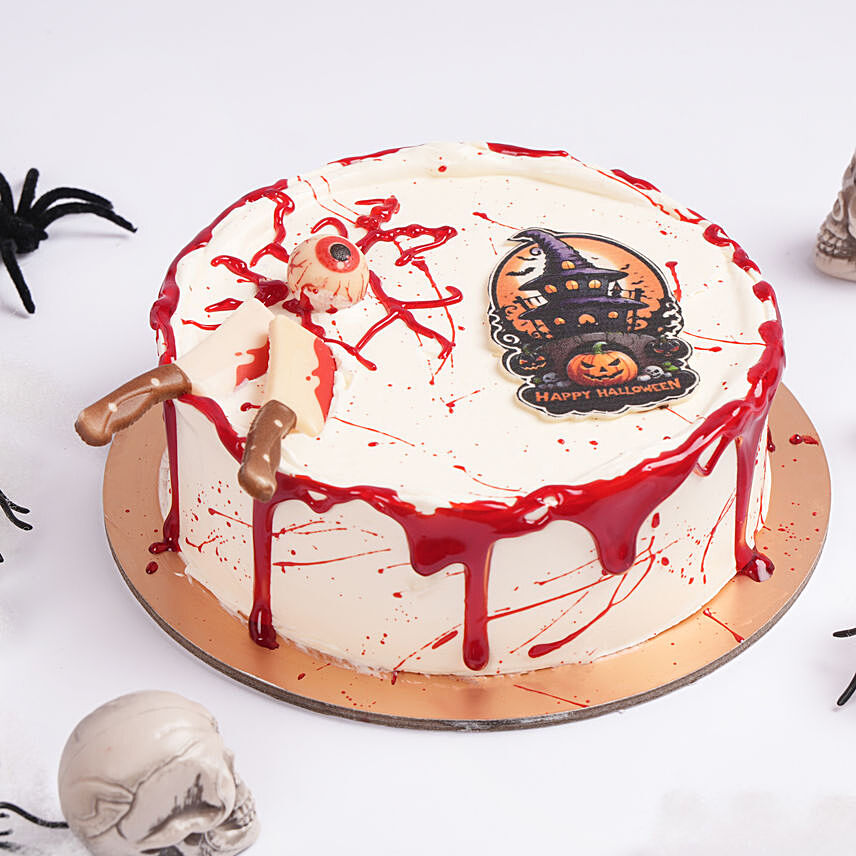 Bloody Horror Cake Chocolate 4 Portion