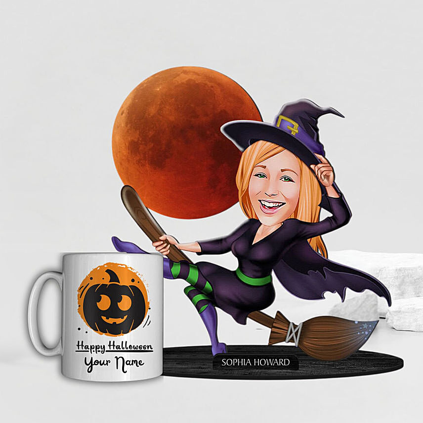 Witching Hour Caricature And Mug