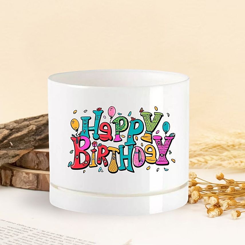 Birthday Cheer Planter