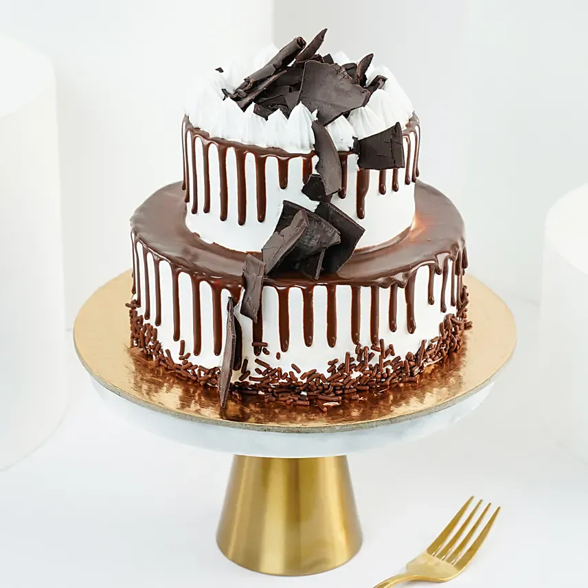 Chocolate Cascade Delight Cake