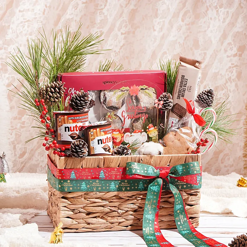 Christmas Spirit Gift Basket