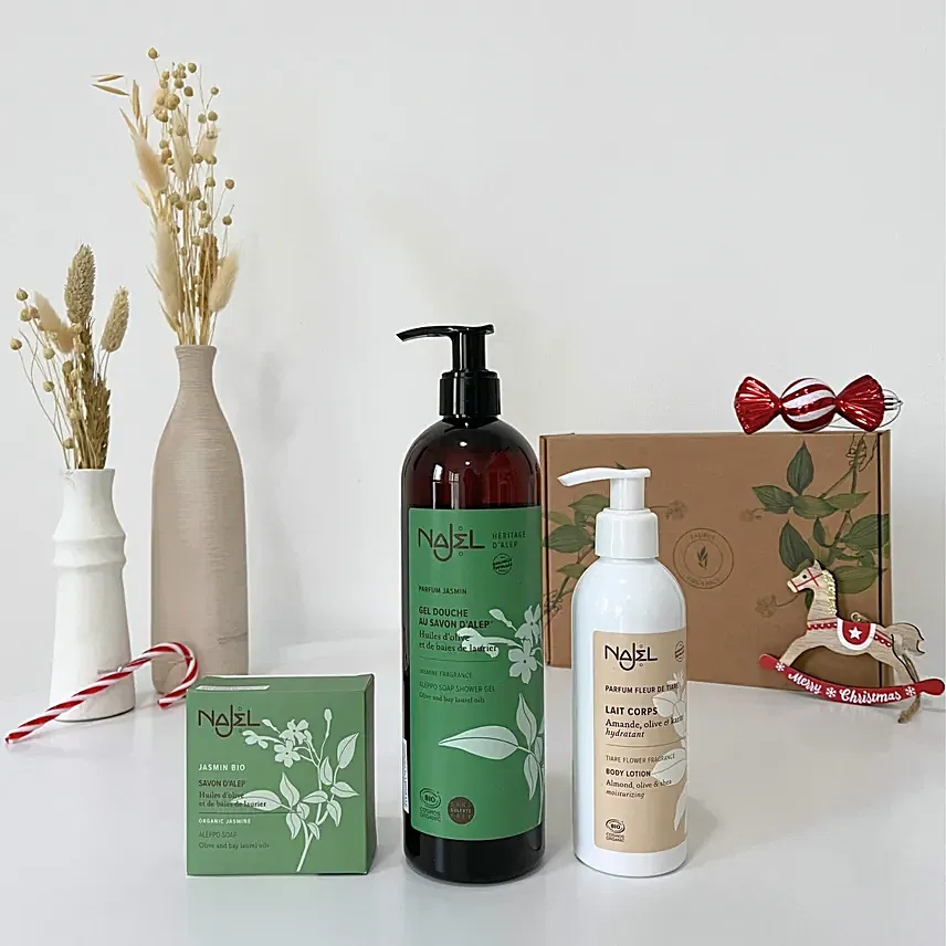 Najel Organic Skincare Christmas Gift Box for Her