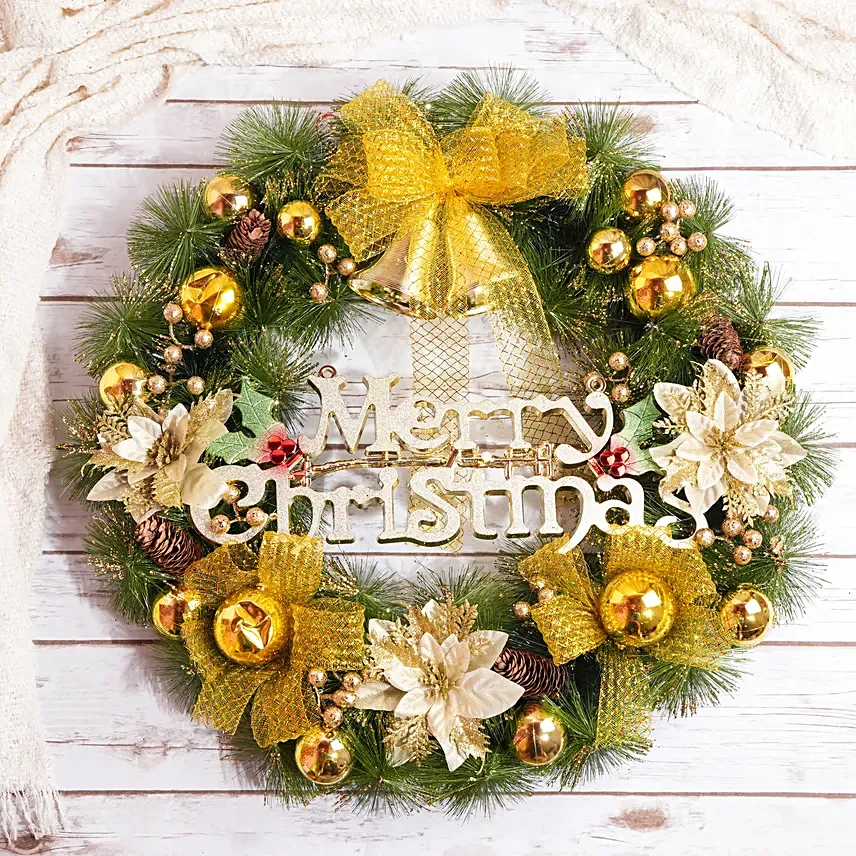 Merry Christmas Wreath