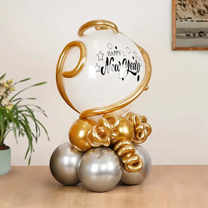 Sparkling New Year Balloon Arrangement