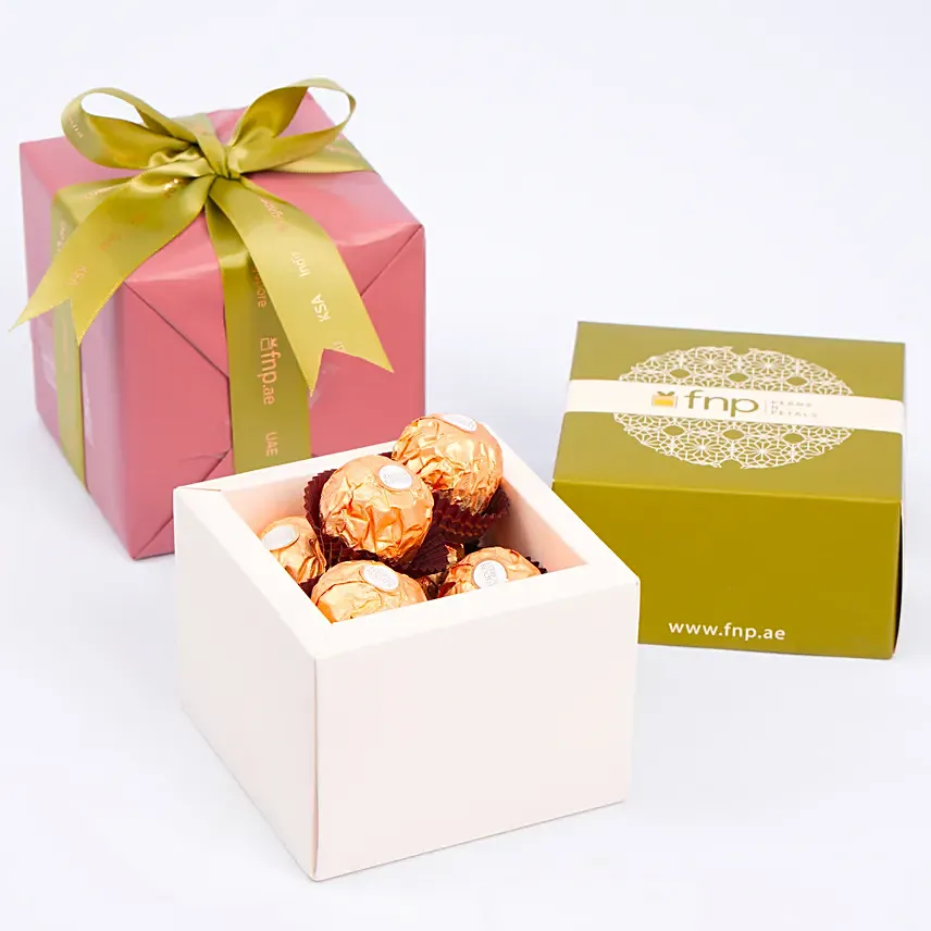 6 Pcs Ferrero Rocher Box