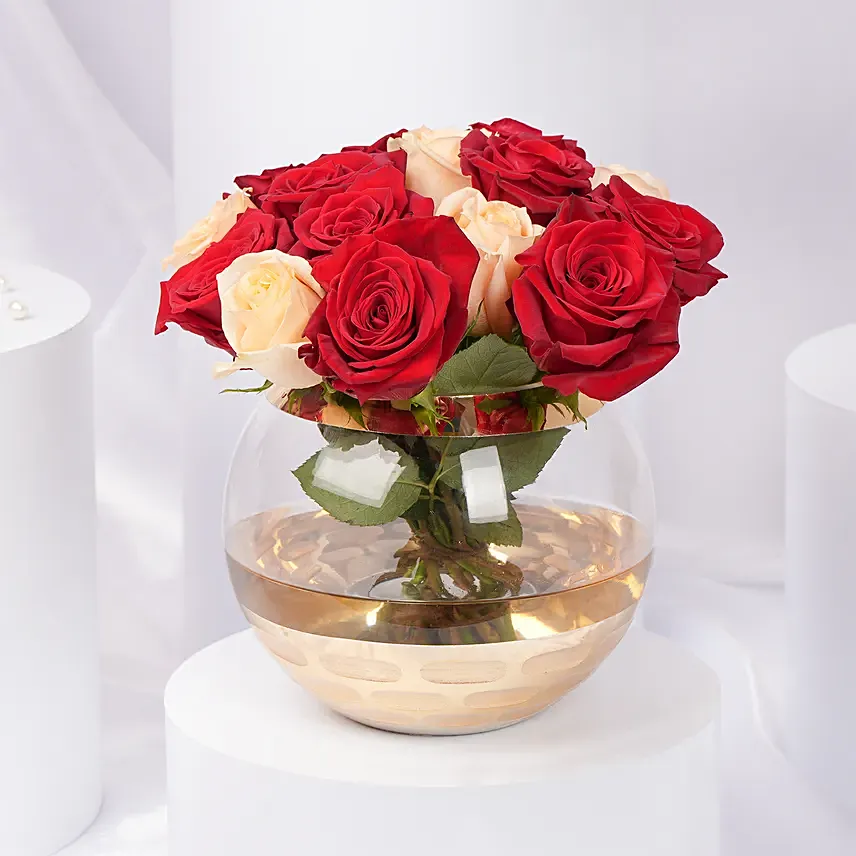 Passionate Love Roses Arrangement