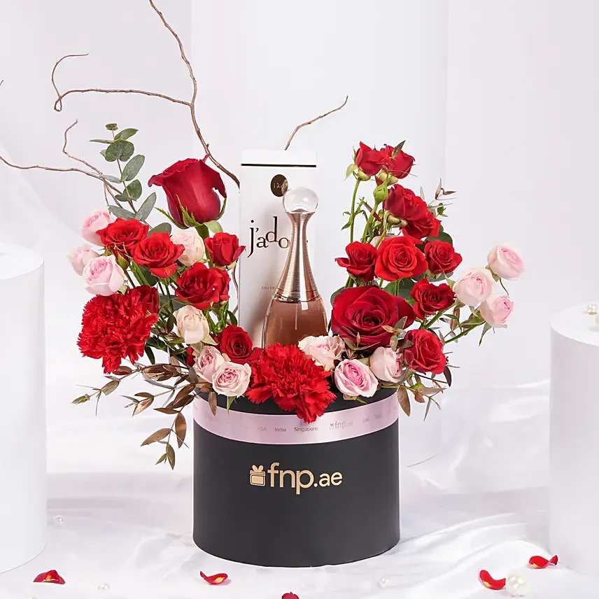 Dior Jadore Perfume and Roses Valentine Collection