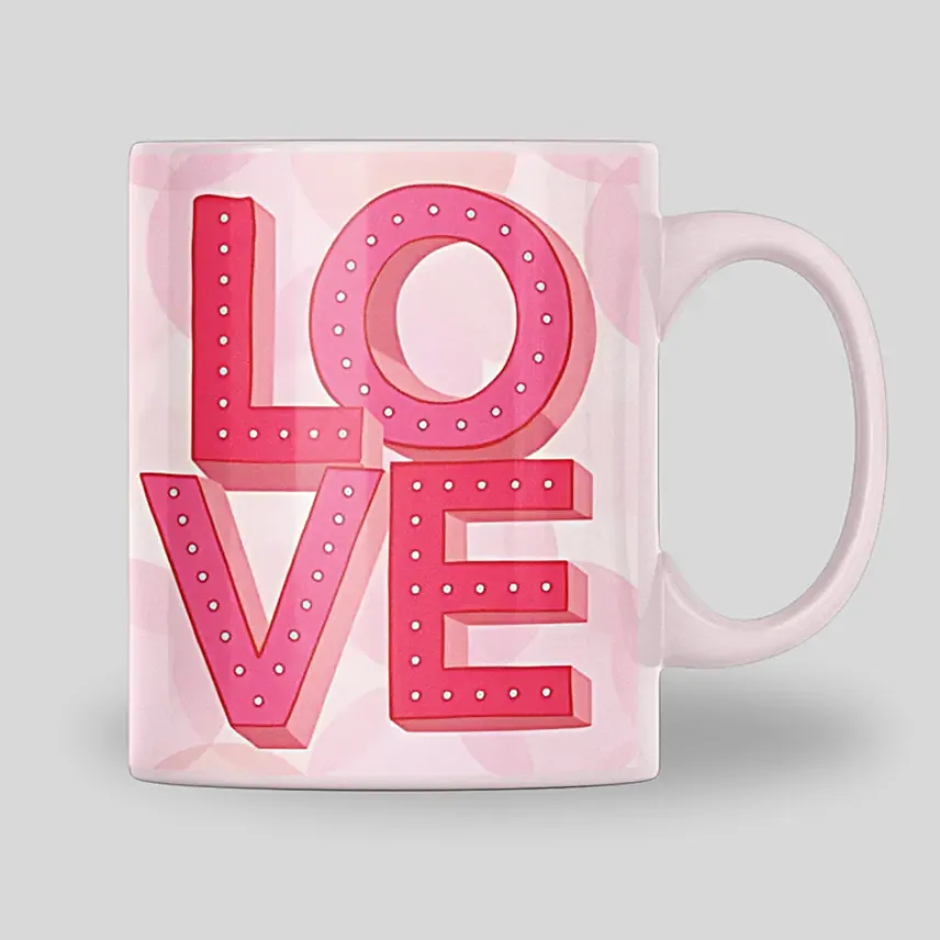 Valentine L O V E Mug