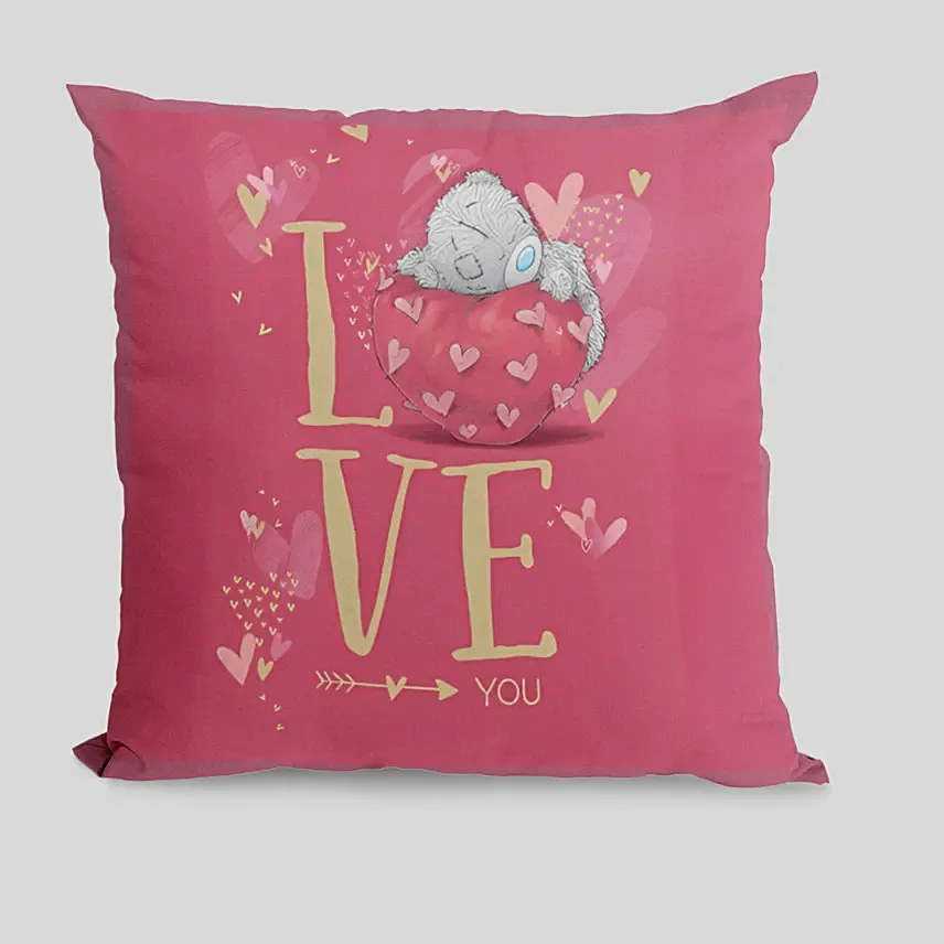 Love You Pink Cushion