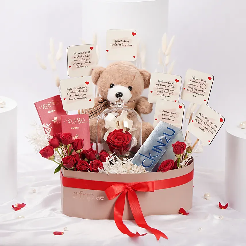 Love Bloom Valentines Hamper