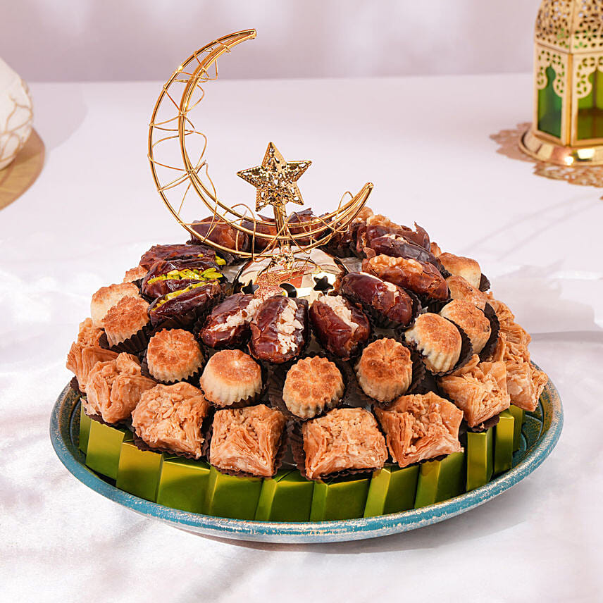 Ramadan Sweets And Dates Platter