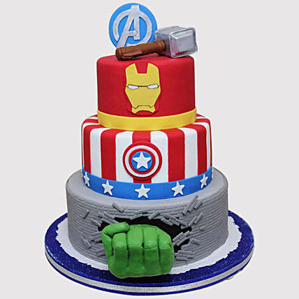 avengers cake ideas