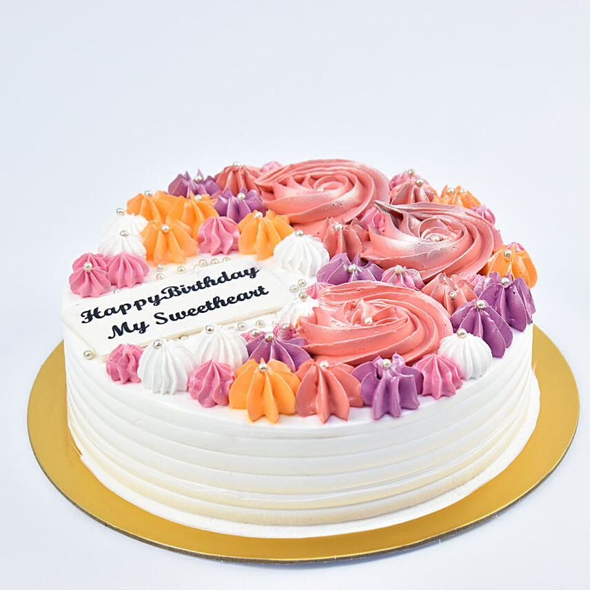 Happy Birthday My Sweetheart Cake One Kg