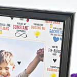 Personalised Love You Dad Frame