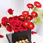 Endless Love Flowers And Chocolates Box