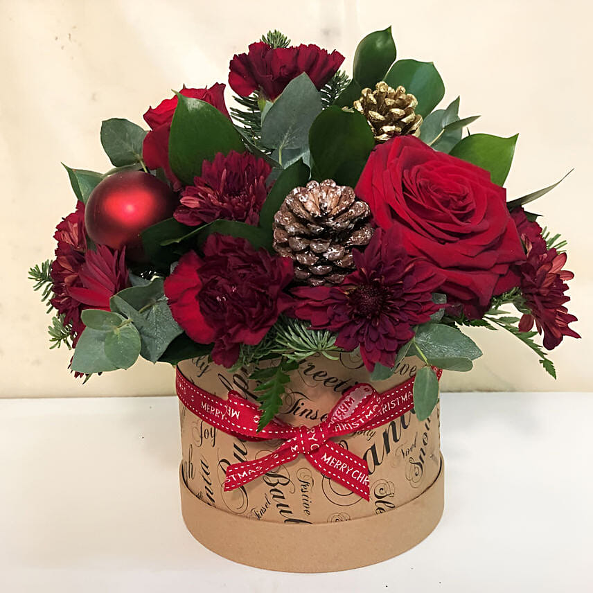 Christmas Flower Box