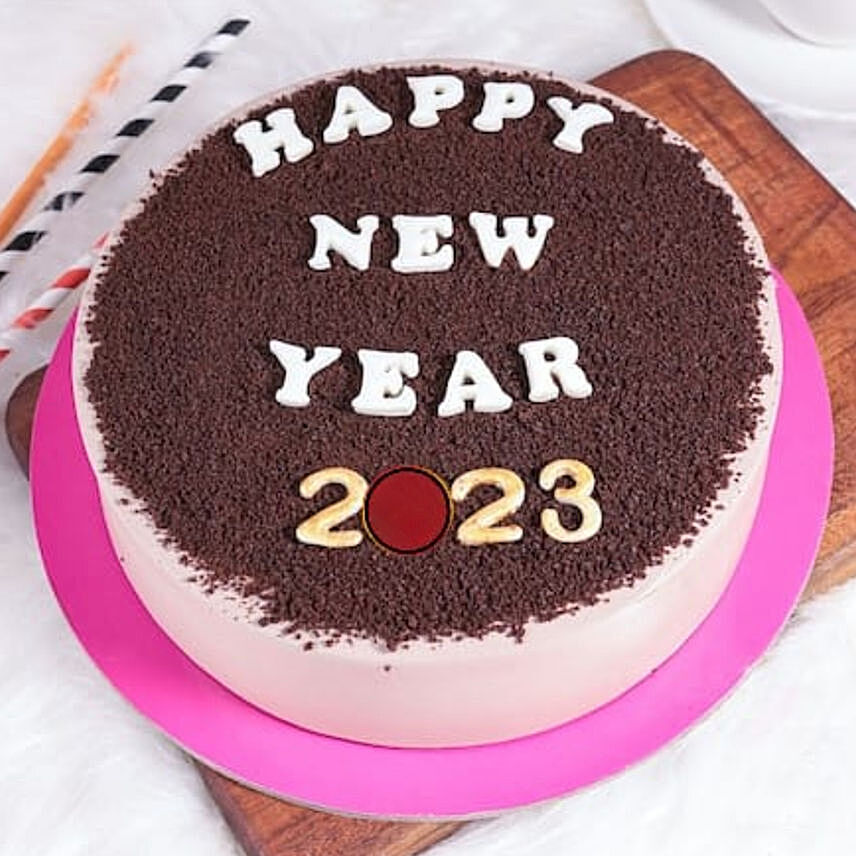 Chocolate Cake for New Year 2023