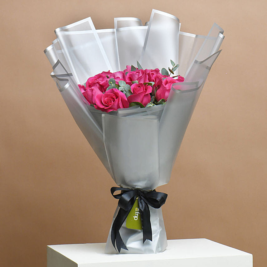 Ravishing Bouquet of 20 Pink Roses