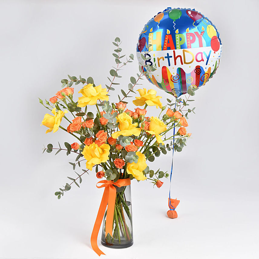 Vibrant Roses Birthday Combos