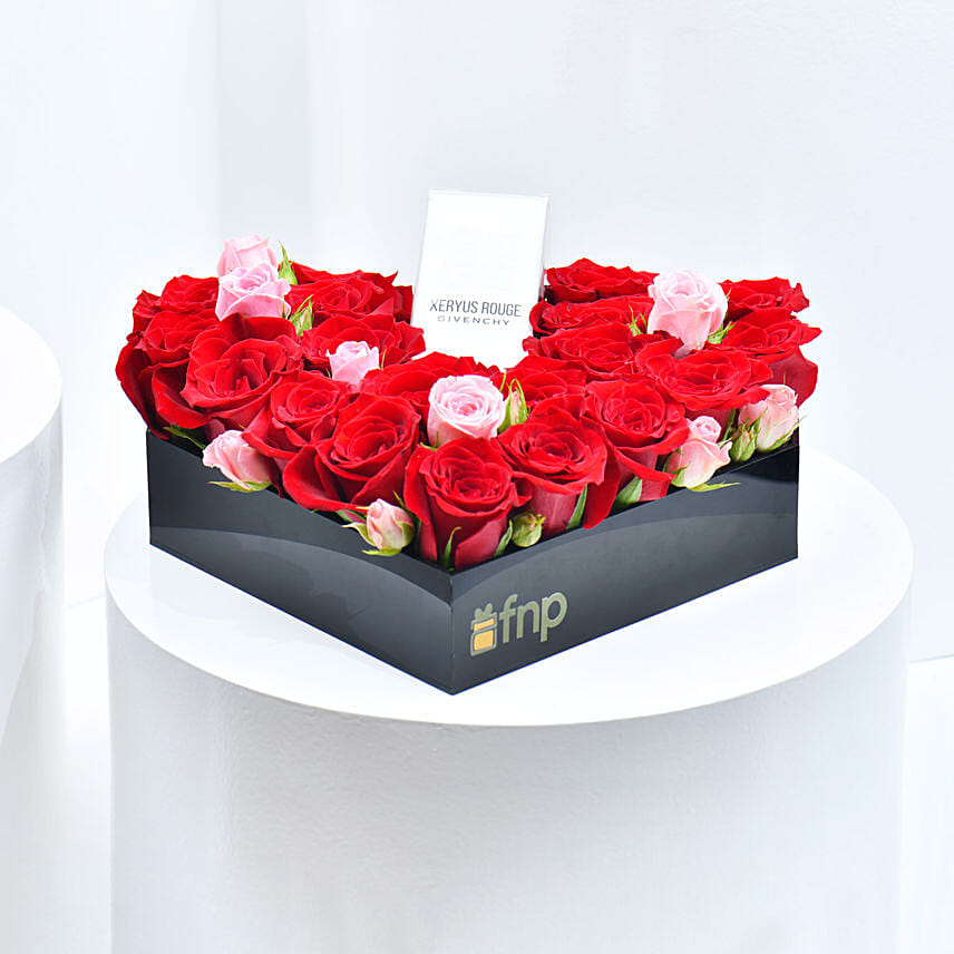 Roses and Perfume Affection Arrangement