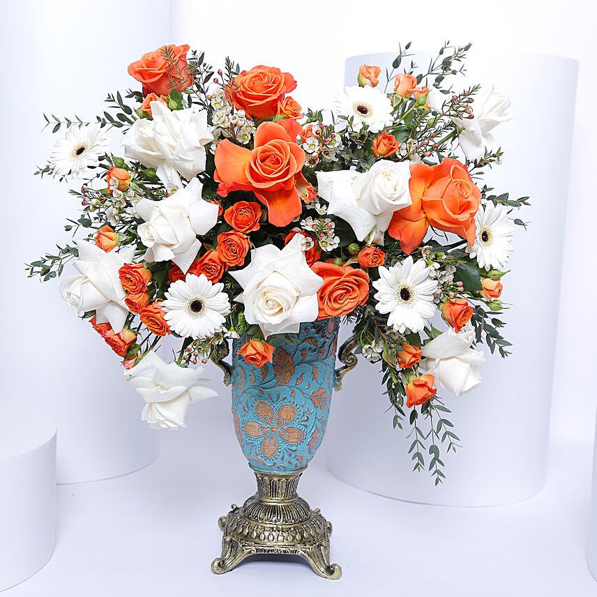 Mixed Flower Arrangement for Ramadan