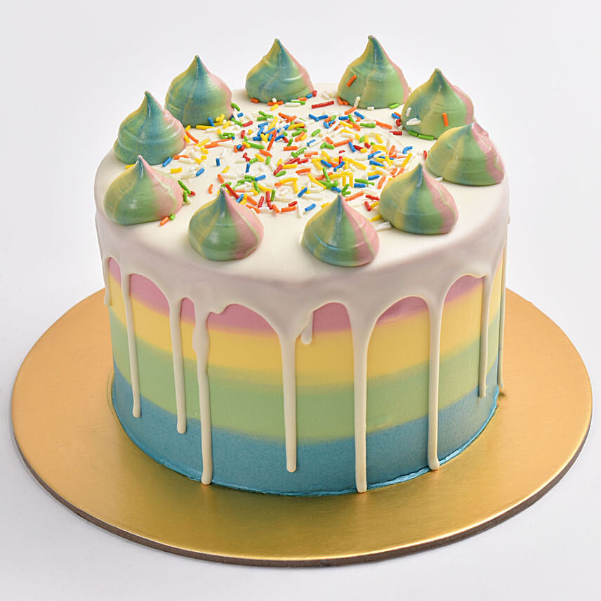 Delicious Rainbow Cake