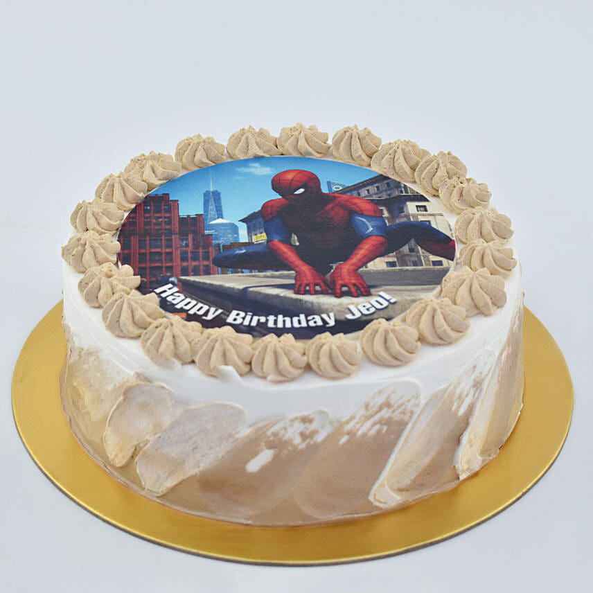 Online Spiderman Birthday Cakes Gift Delivery in Qatar - FNP