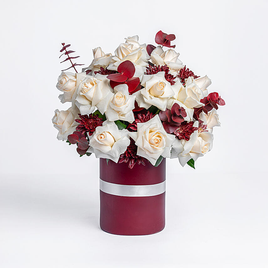 Flower Vase Arrangement for National Day