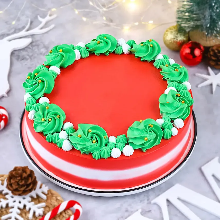 Jolly Christmas Chocolate Cake