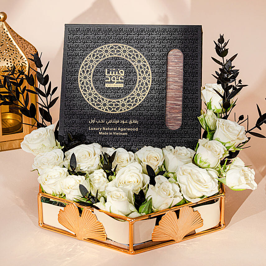 Ramadan Mystic Oud Chips With Roses