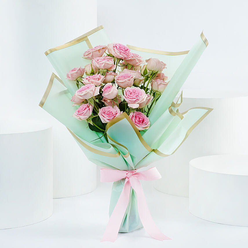 Charming Baby Roses Bouquet