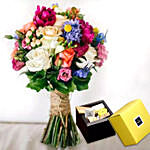 Lethal Combination Bouquet With Patchi Chocolates