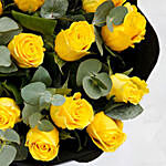 Sunshine 20 Yellow Roses Bouquet