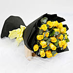 Sunshine 20 Yellow Roses Bouquet