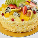 Fresh Fruit Cake Half Kg