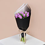 Violet Tulip Bouquet