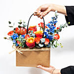 Beautiful Flower Bag Arrangement