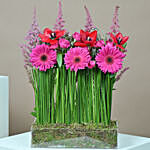 Elegant Gerberas & Tulips Arrangement