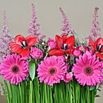 Elegant Gerberas & Tulips Arrangement