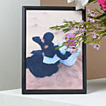 Romantic Gesture Arrangement with Photo Frame